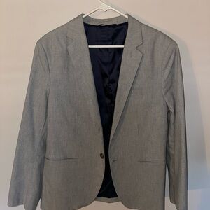 Banana Republic Light Gray Blazer